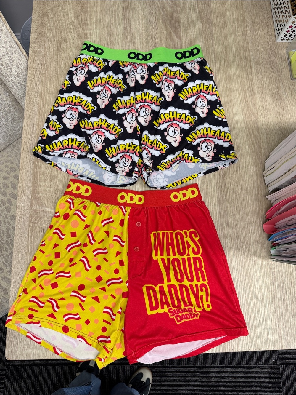 ODD Colorful Graphic Boxers- 2 pairs